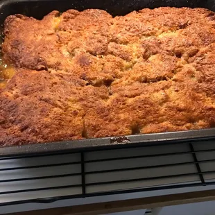 New recipe......peach cobbler