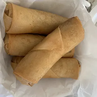 Smoked BBQ Egg Rolls
