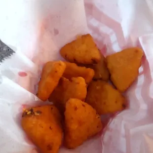 Mac and cheese bites