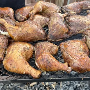 Smoked Chicken leg quarters