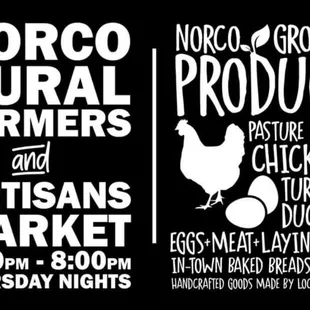 Weekly Famers Market in Norco, Ca
