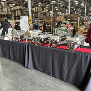 Warehouse Catering Event