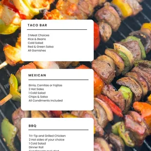 Catering Options for large events