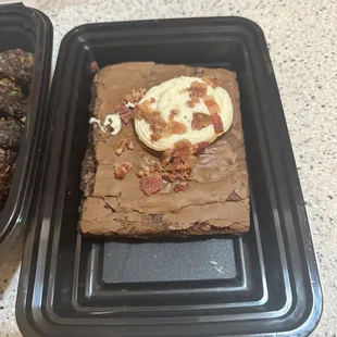 Bacon brownie