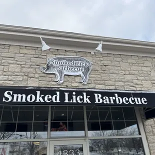 Outside signage