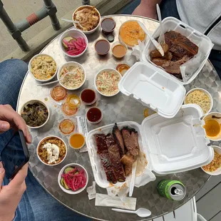 BBQ spread on point!