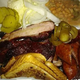 a plate of food