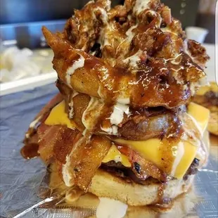 food, waffles