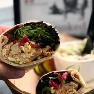 Smoked Chicken Burrito