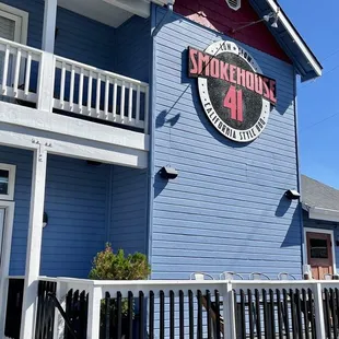 Front of  sit down restaurant