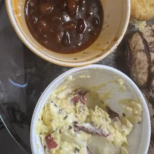 Up close on the tasty sides!