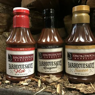 Smokehouse BBQ prides itself on having the most popular sauces in Kansas City. Our sauce is available in 3 tantalizing flavor...