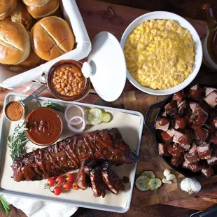 A great meal for any occasion! All of the hickory-smoked favor in a slab of our world-class Pork Babyback Ribs, combined with...