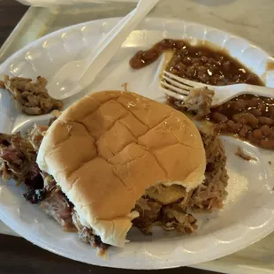 Pulled Pork on a Bun