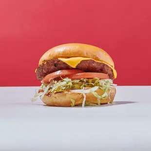 Veggie Cheeseburger!
