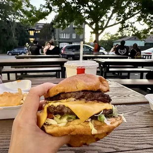 Double Cheese Burger