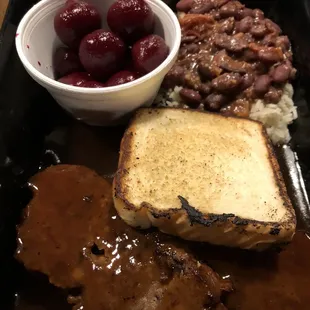 Special for the day meatloaf with two sides