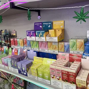 Clearance vape  section