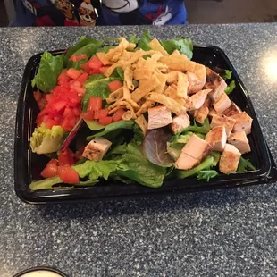 Kathy's Chicken, Bacon, and Feta Salad... minus the feta.