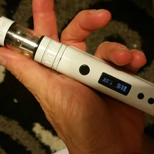 Ok my hands are not pretty but this device is killer! I am experienced with e cigarettes and vaping and they hooked me up good!