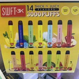 These things are BOMB! My new favorite vape.