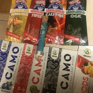 Great hemp selection