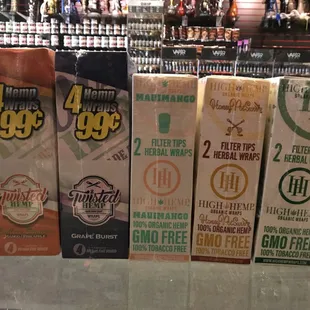 Hemp Wraps. 99 cents - inclusive of all taxes.