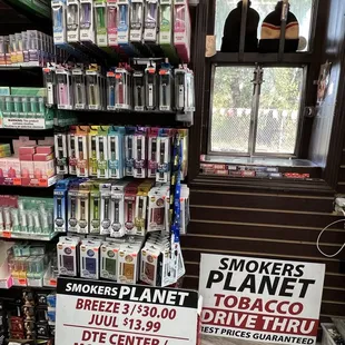 DRIVE THRU SMOKE SHOP!