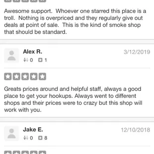 YELP REVIEWS