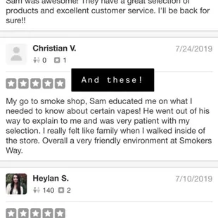 YELP REVIEWS