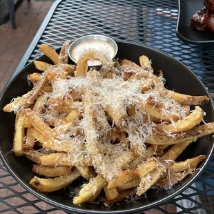 Garlic Parmesan fries