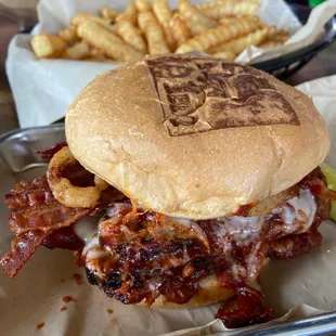 SmokeTown Throw Down and order of fries to share