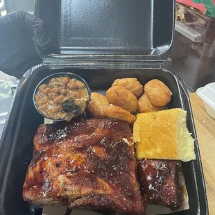 bbq ribs, ribs, food