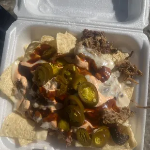 nachos, food