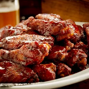 Giant Juicy Smoked Wings