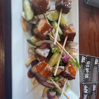 Korean Pork Belly Pops