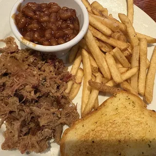 Hand Pulled Pork Platter