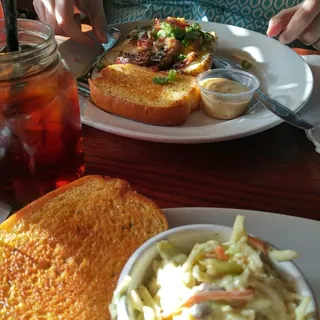Stacked Baked Potato & Salad