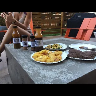 food, oysters and mussels