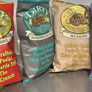 Our tasty chip options