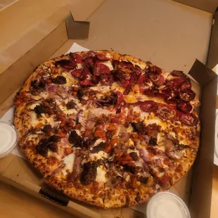 Half pep and Mix grill