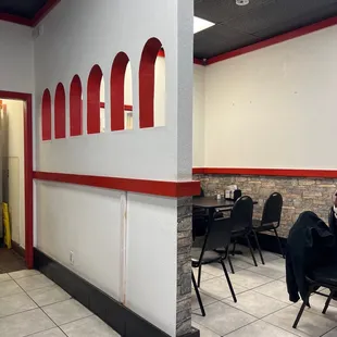 the interior of a restaurant
