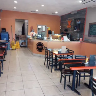 Inside