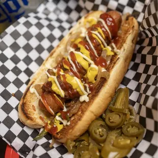 sandwich, hot dog, hot dogs, food