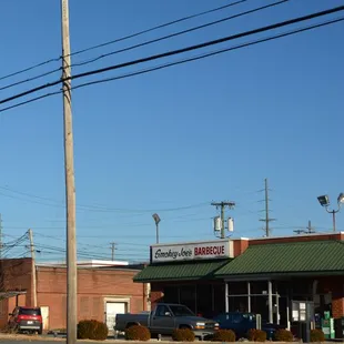 View from S. Main going North