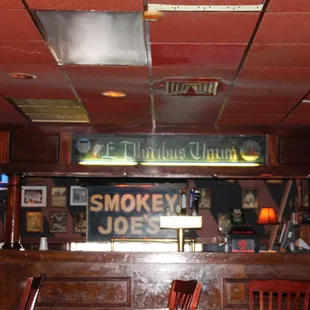 a man standing at the bar