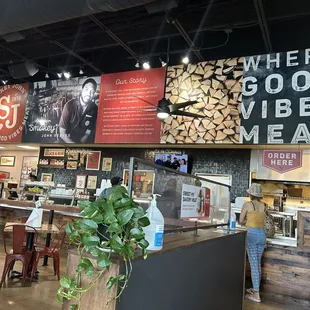 Entrance of Smokey John's