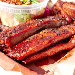 bbq ribs, food, ribs