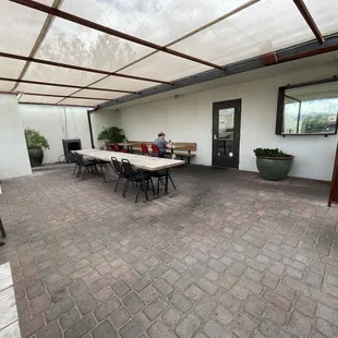 Outdoor seating