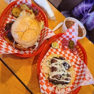 Pulled Pork Sandwich Combo Meal